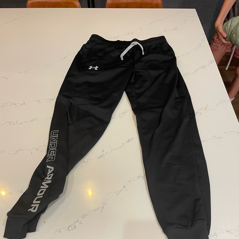 Under armour New black joggers. Never worn